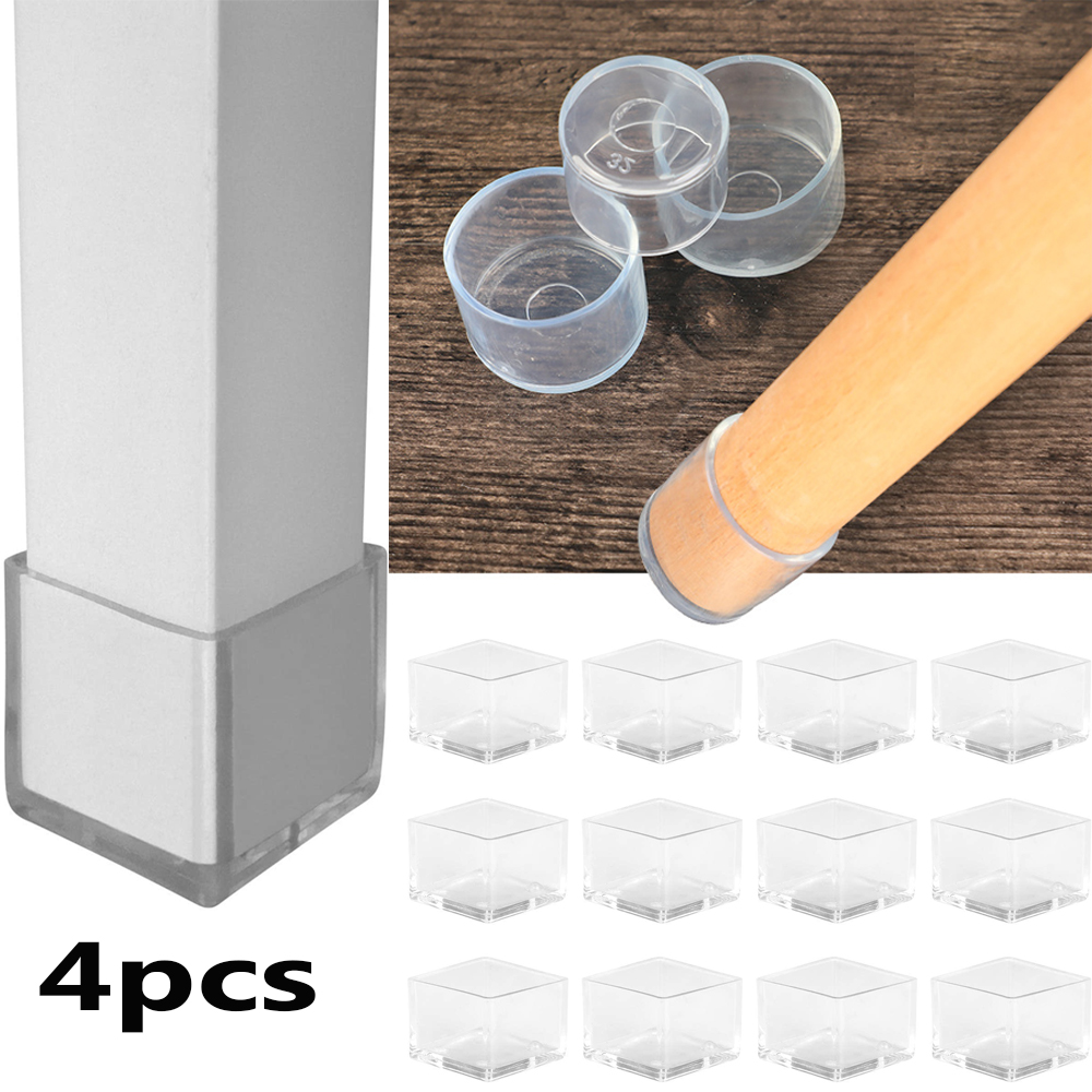 4pcs/set Chair Table Foot Caps - огляд і ціна Furniture Leg Set