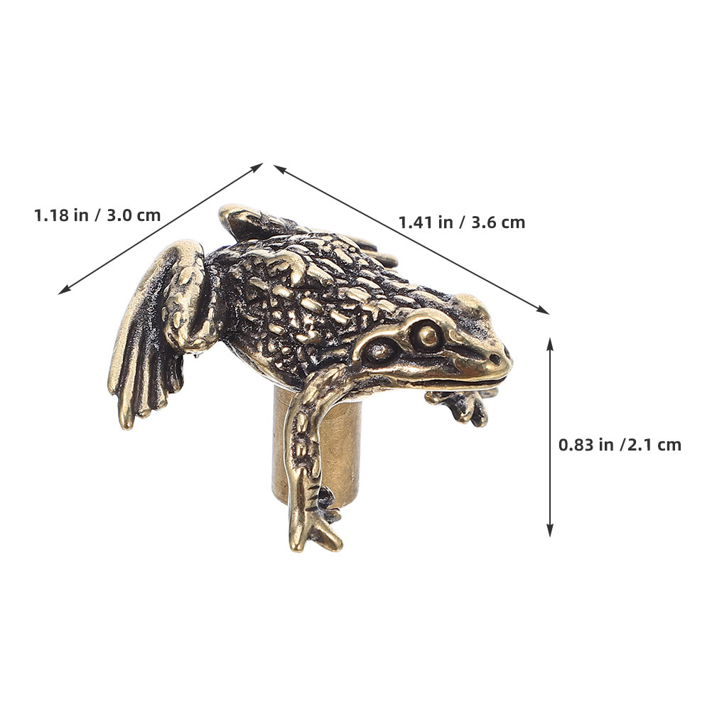 2Pcs Brass Toad Door Handles V - огляд і ціна Unique Furniture Hardware