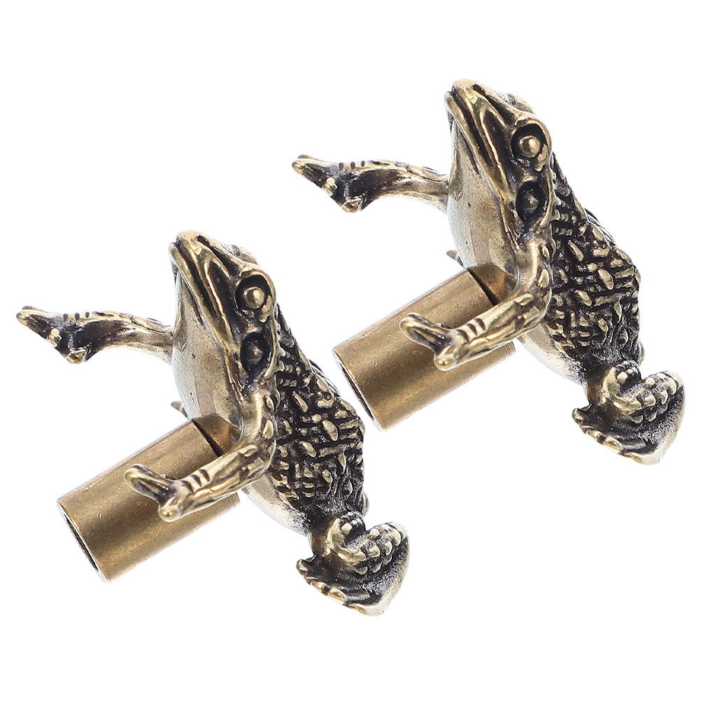 2Pcs Brass Toad Door Handles V - огляд і ціна Unique Furniture Hardware