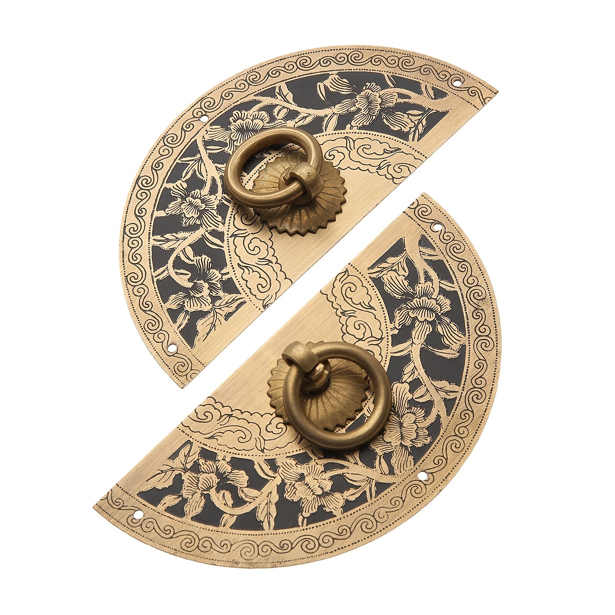 Vintage Brass Latch Plate Hand - огляд і ціна Furniture Hardware Vintage